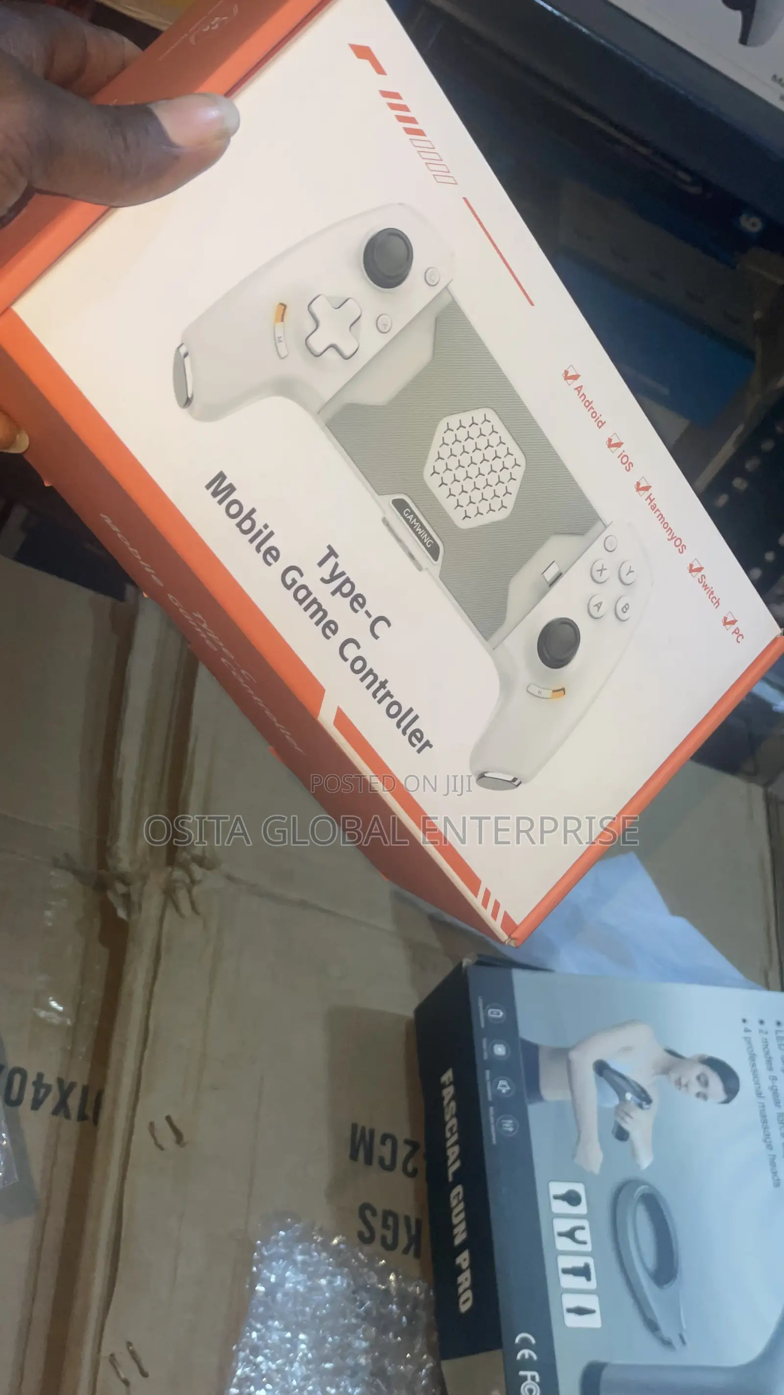 Jk02 Wireless and Type C Connection Game Controller/ Gamepad