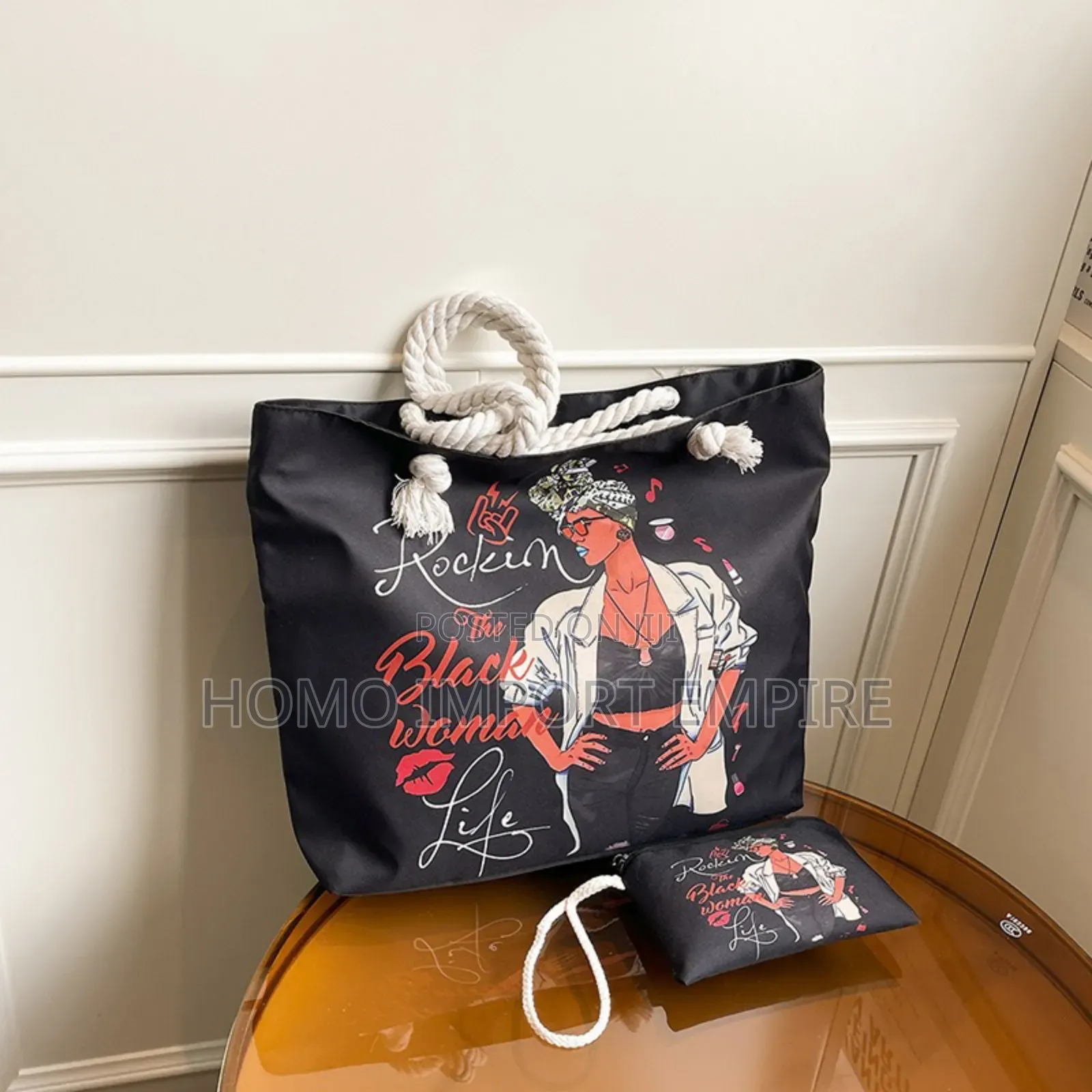 2in1 Character Tote Bag