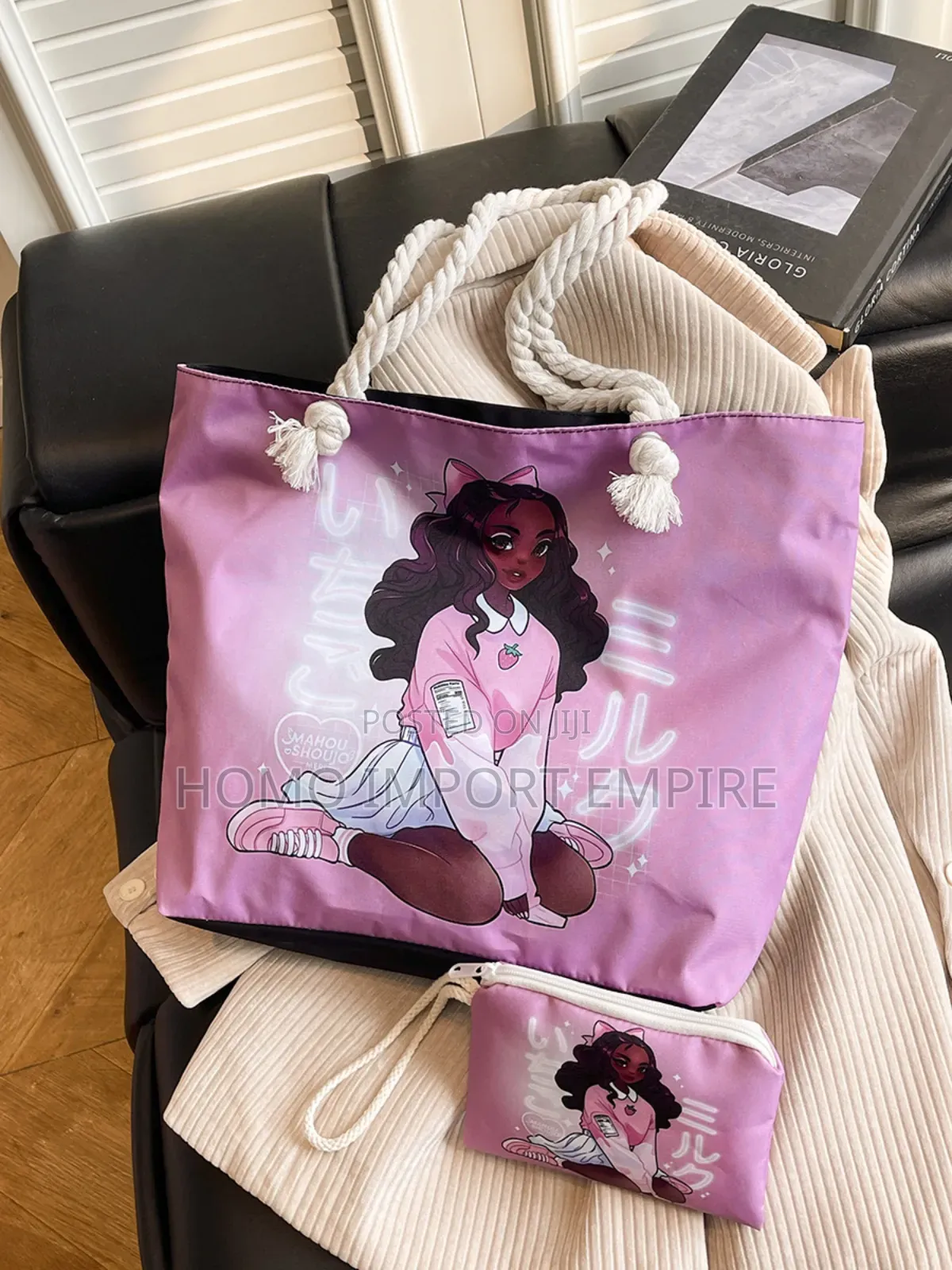 2in1 Character Tote Bag