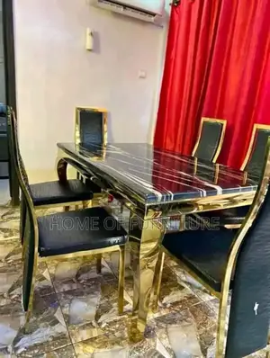 6-Seater Dining Set – Complete Table 6 Chairs – ₦550,000