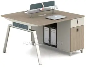 2-Seater Workstation – Space-Saving Office Desk for Two Staff –
