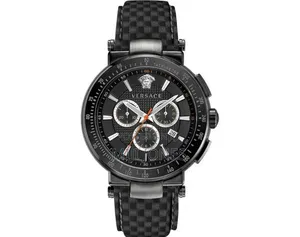 Versace Elegant Watch Vefg02020 Black Strap