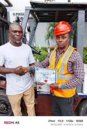 Forklift Training, Osha Certification Trade Test Certificate