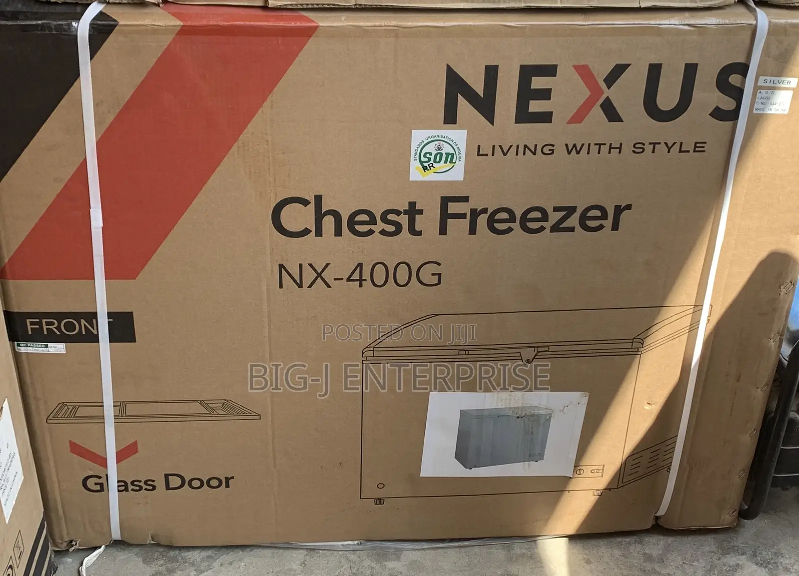 Nexus Freezer 320 Liters (Nx-400g)