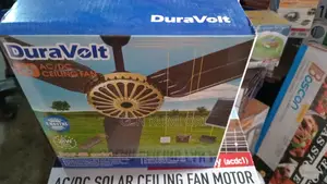 Duravolt 56 Ac/Dc Solar Ceiling Fan ,Remote Control.