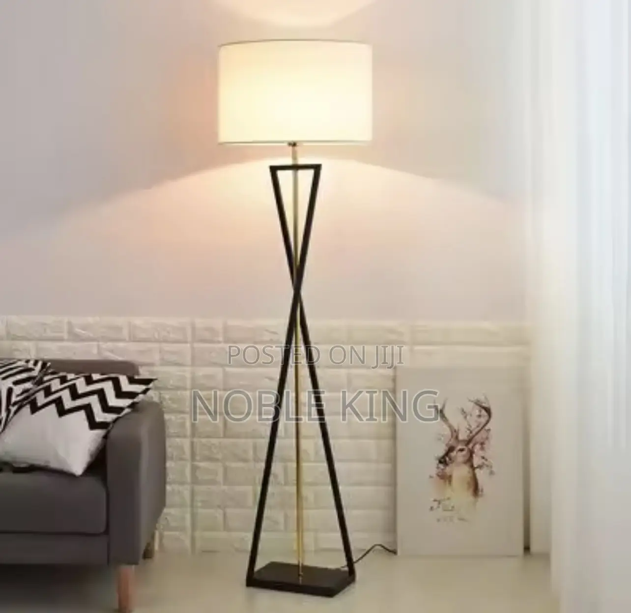 Iron Floor Light