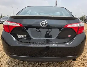Toyota Corolla S 4dr Sedan (1.8L 4cyl CVT) 2015 Black