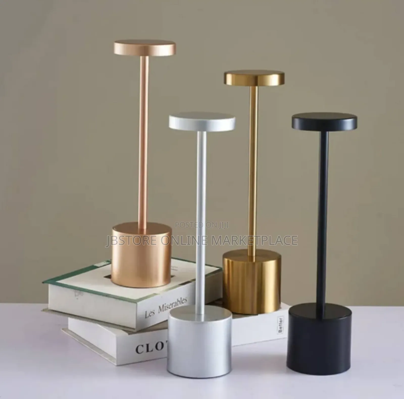 Original Rechargeable Usb Table Lamp for Reading, Bed Side or Outdoor