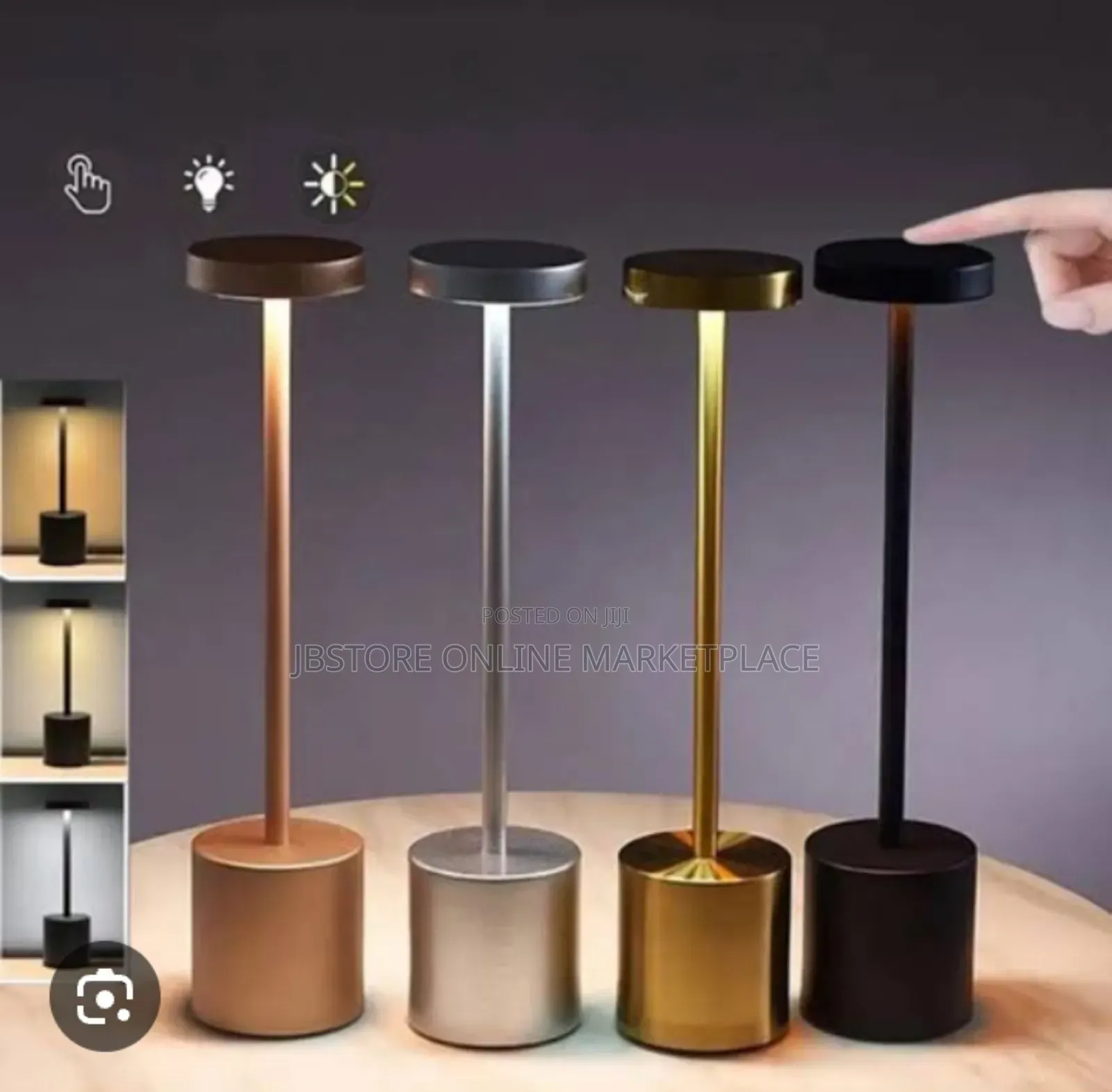 Original Rechargeable Usb Table Lamp for Reading, Bed Side or Outdoor