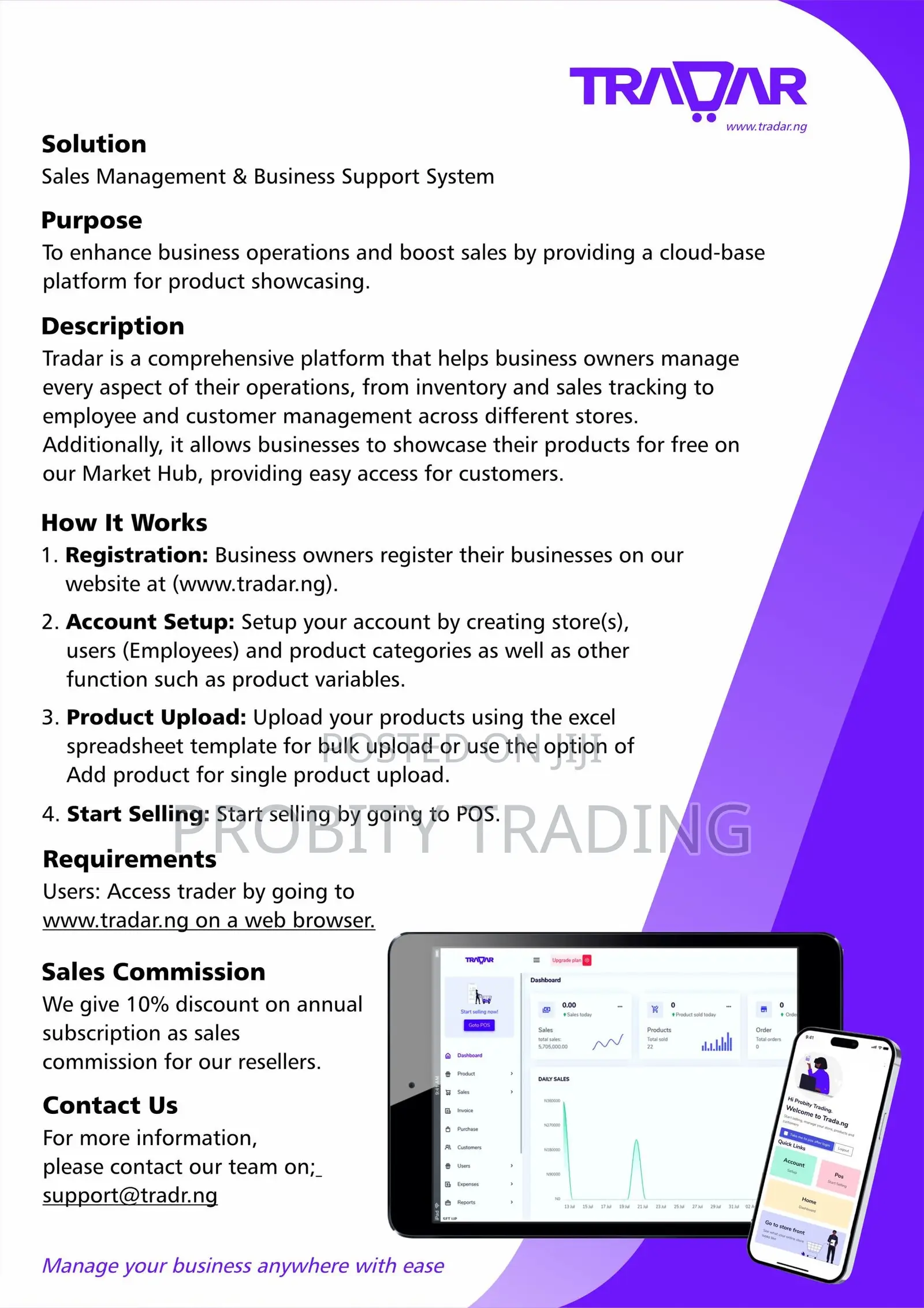 Tradar.Ng - Retail And Pos Software In Nigeria