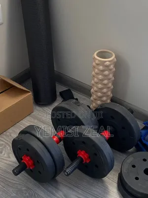 30kg Classic Dumbbell Set With Kettlebell, Barbell, Weight, Gloves,