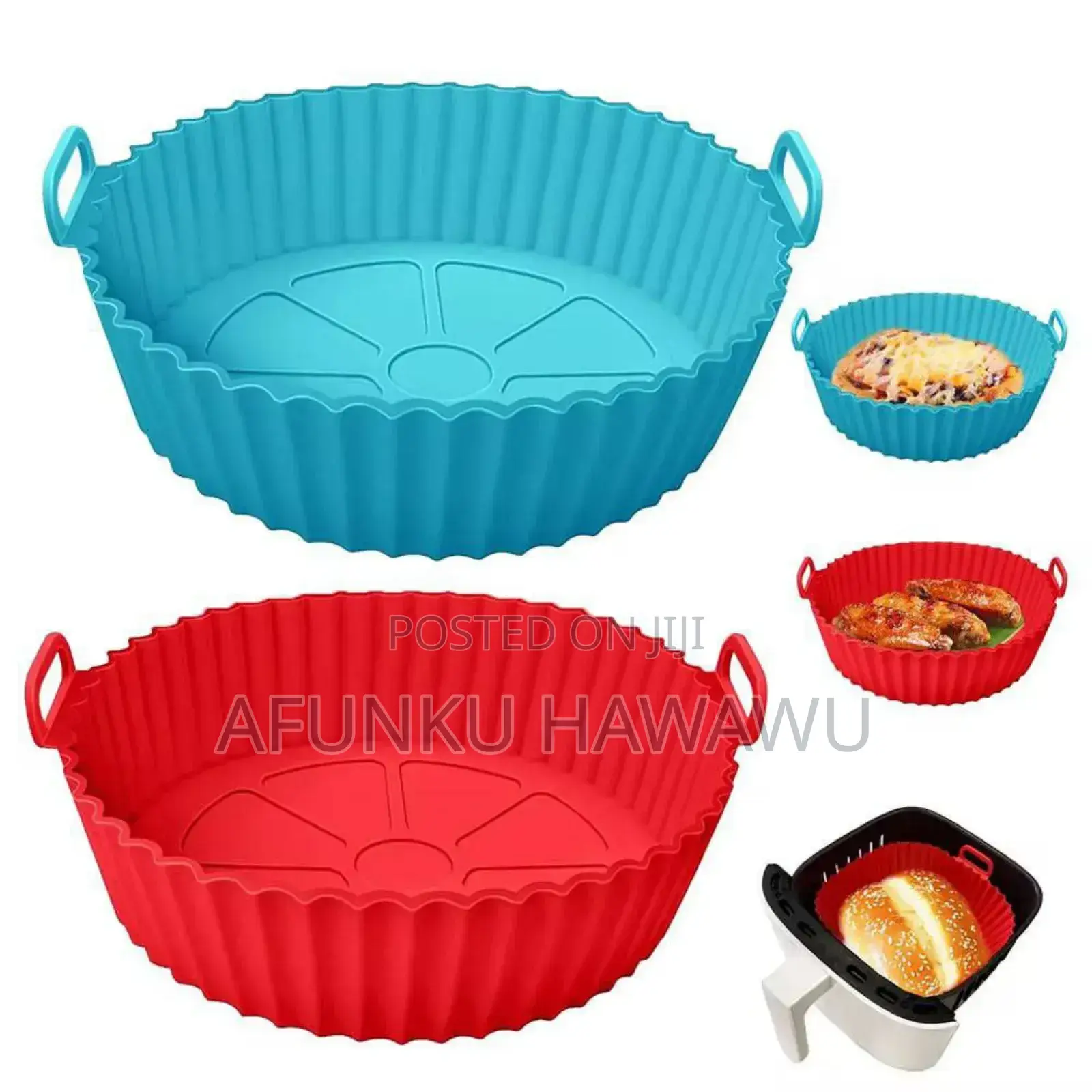 Silicone Airfryer Liner Medium Size