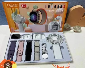 D96 Plus Smart Watch With Fan and Airpod