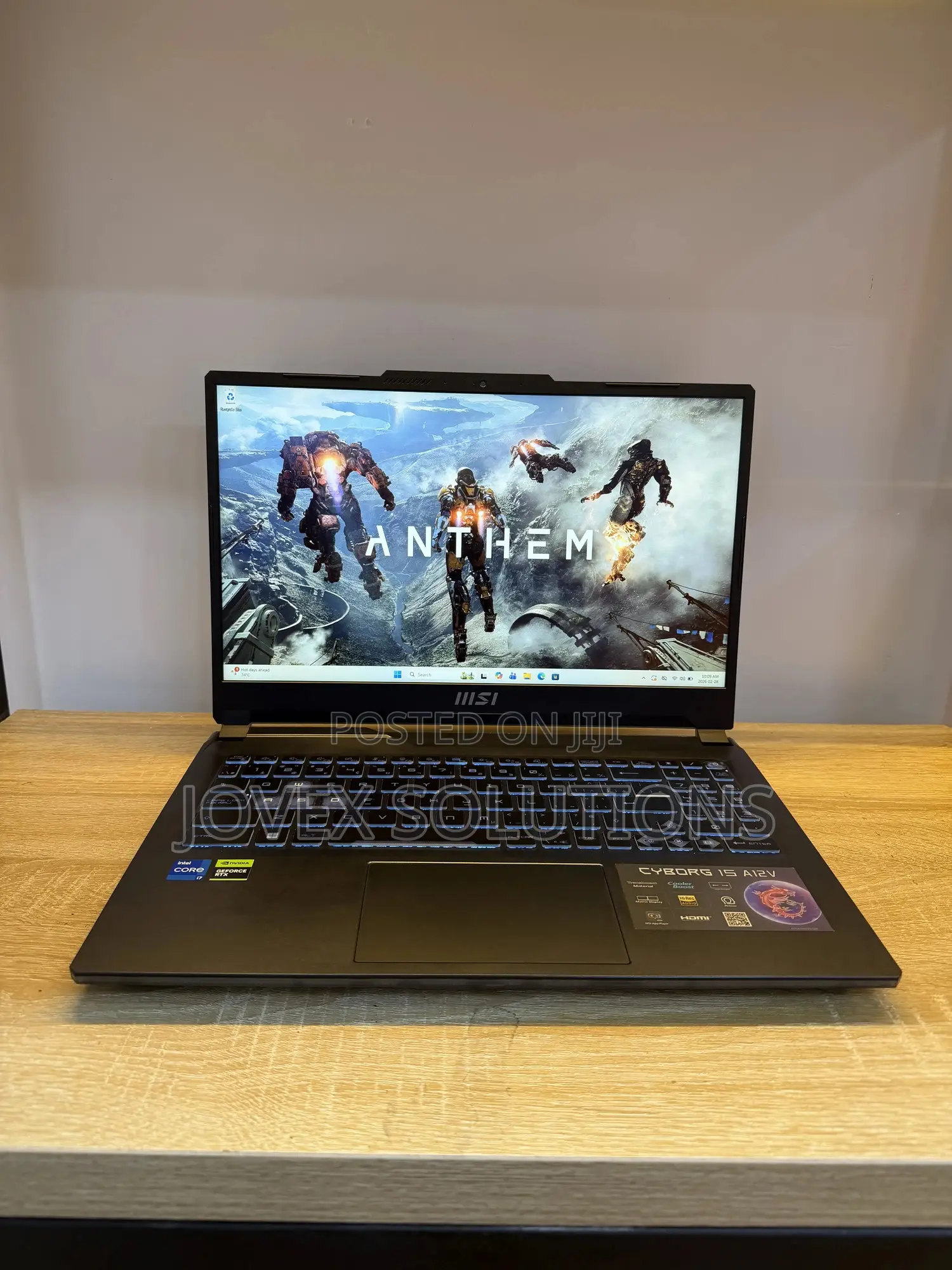 Laptop MSI Cyborg 15 16GB Intel Core i7 SSD 512GB
