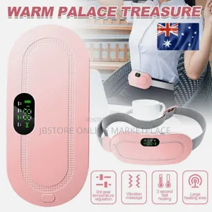 Heating Pad Massage Period Pain Relieve Therapy Menstrual Cramp Belt