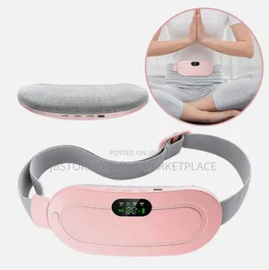Heating Pad Massage Period Pain Relieve Therapy Menstrual Cramp Belt