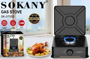 Sokany Portable Single Burner Gas Stove, Model Sk-07005