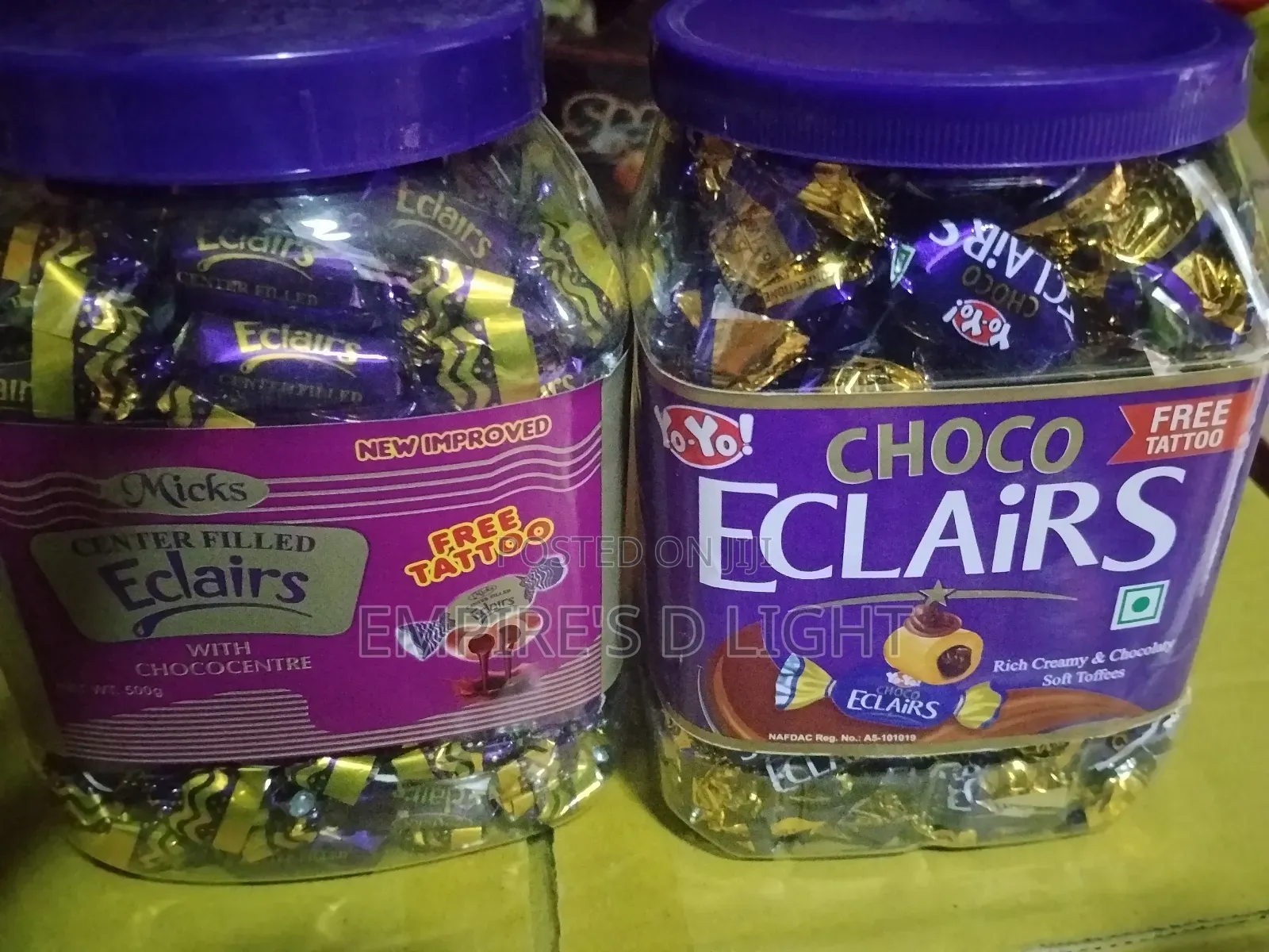 Eclairs Sweets