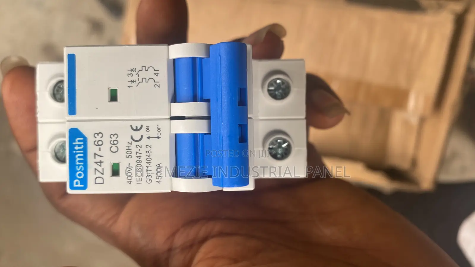 Chint 4 Pole Mccb Breaker For Industrial Panel & Power Protection