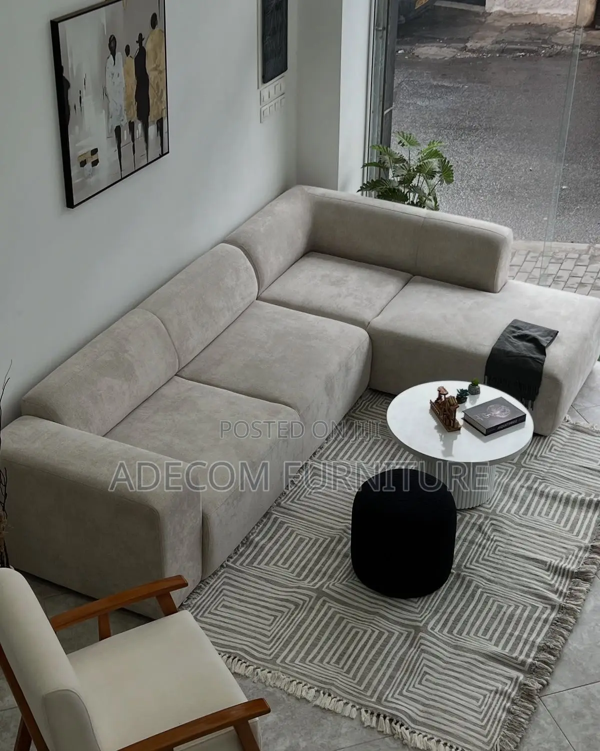L Shape Sofa (Luxury Chair )