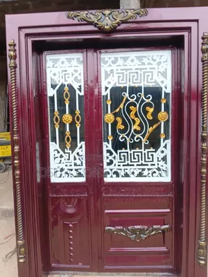 Class Wronght Iron Double Door