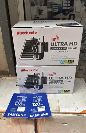 Ultra Hd Dual Lens Solar PTZ Camera