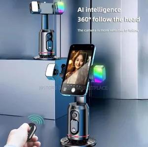 Q02 360° Auto Face Tracking Selfie Stick Tripod