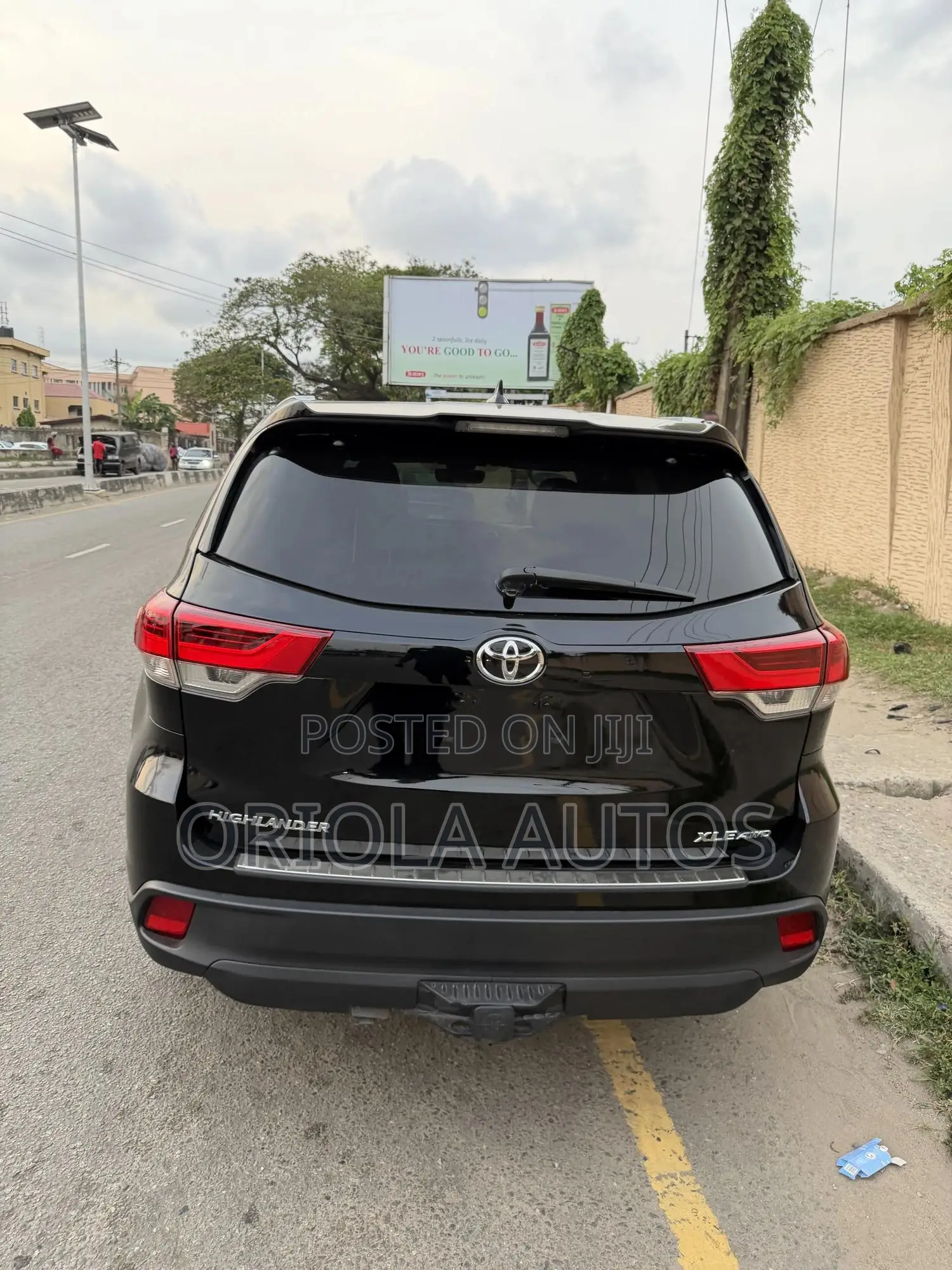 Toyota Highlander XLE 2019 Black