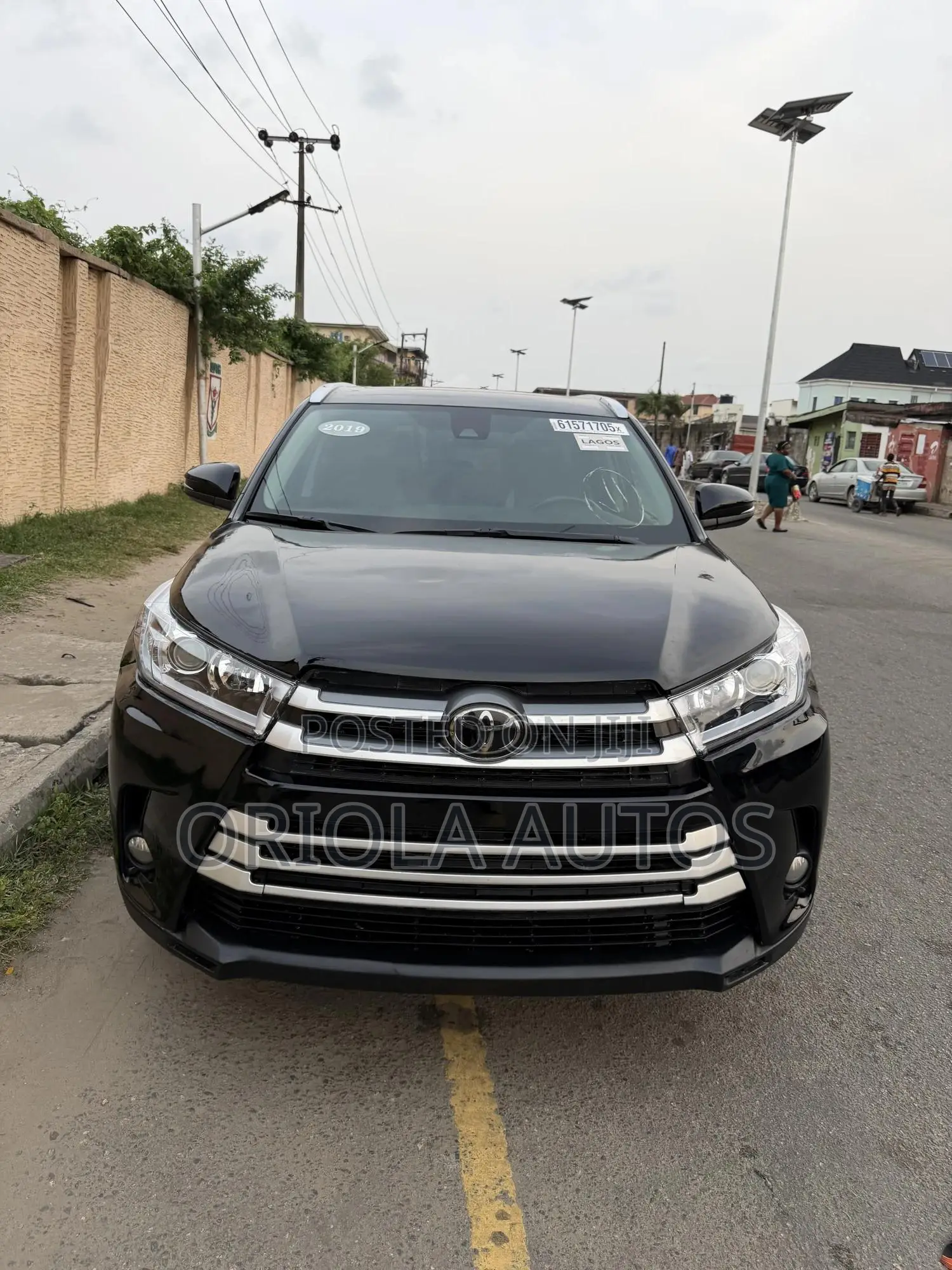 Toyota Highlander XLE 2019 Black