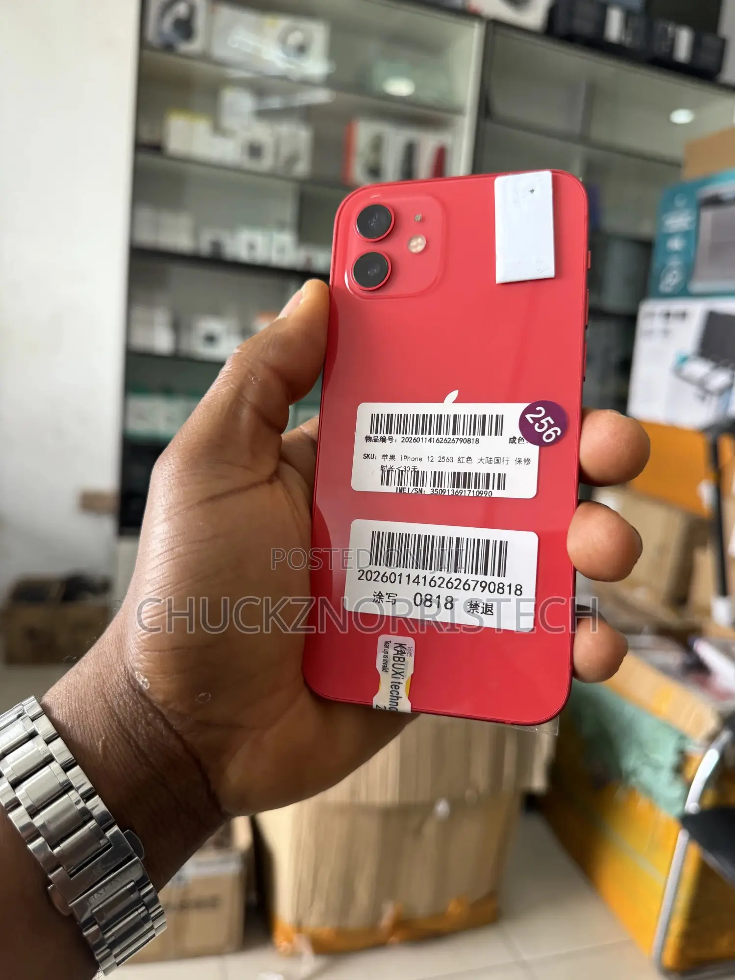 Apple iPhone 12 256 GB Red