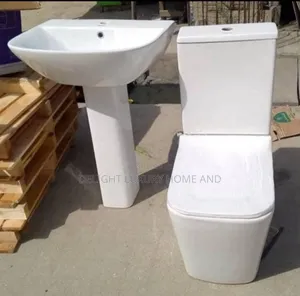 Square Wc White Color Available Complete Set