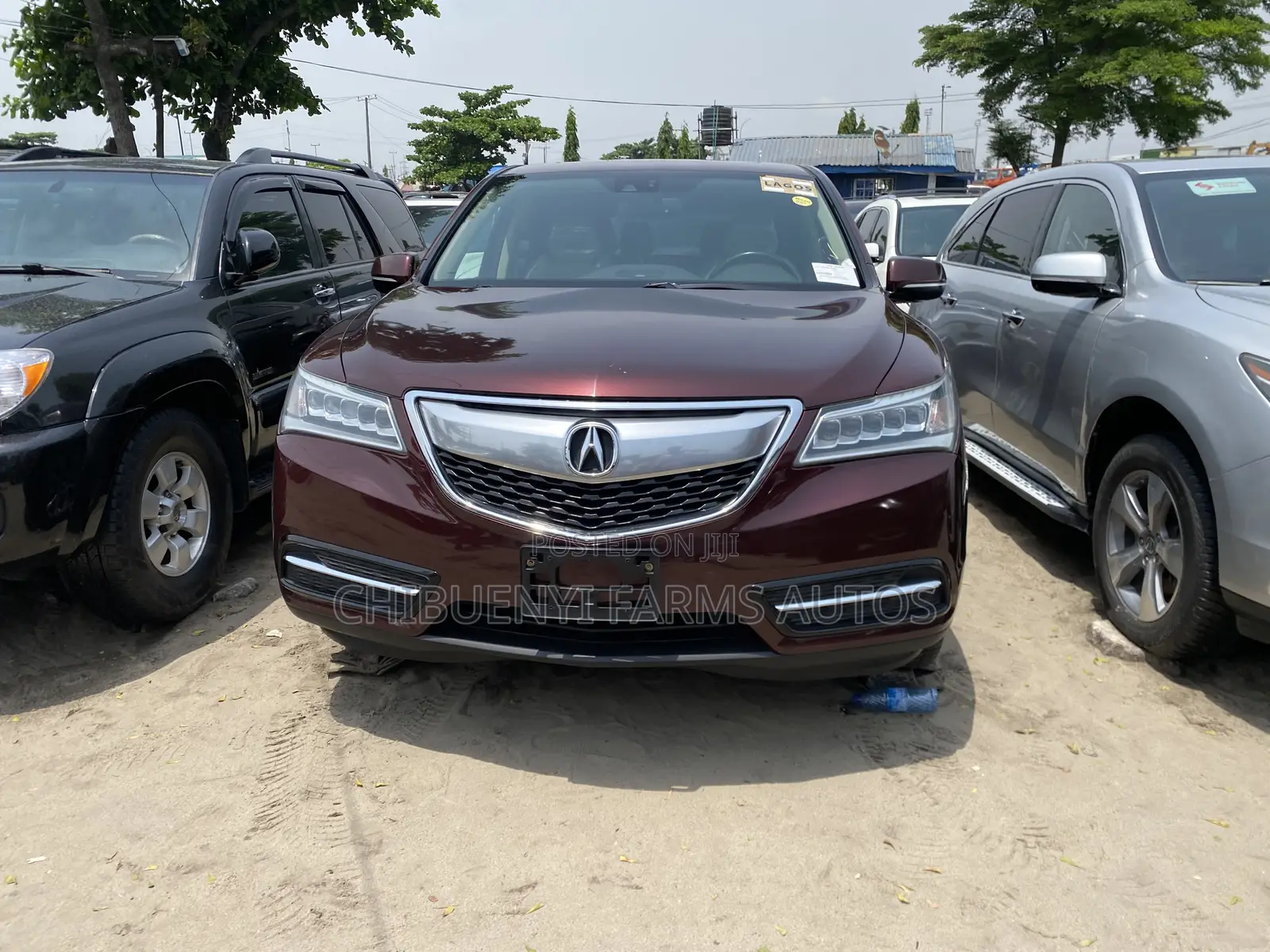 Acura MDX 2015 Red