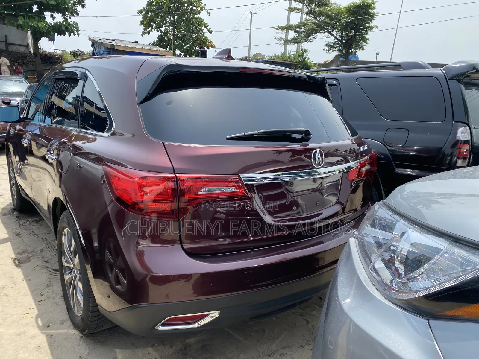 Acura MDX 2015 Red