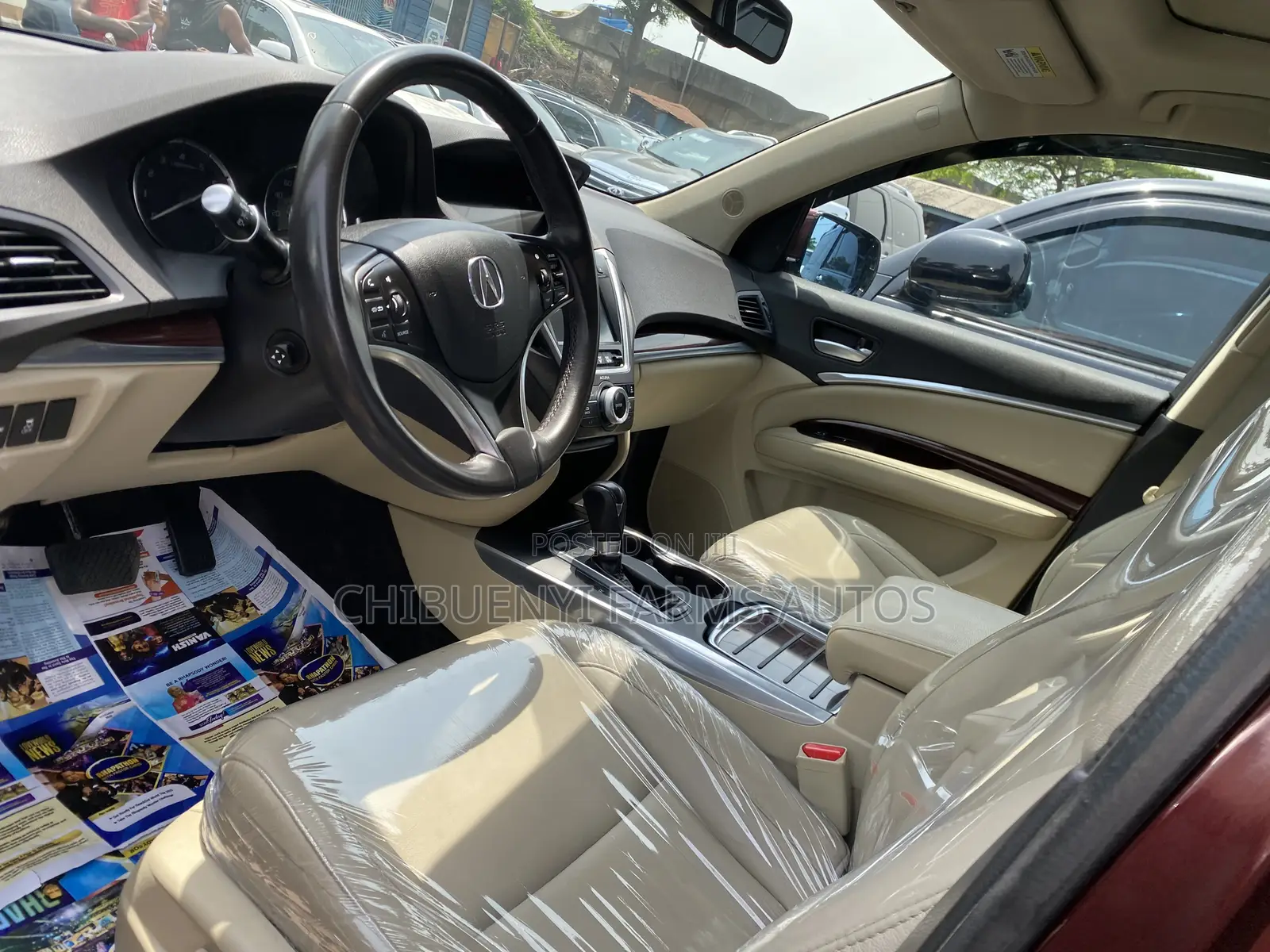 Acura MDX 2015 Red