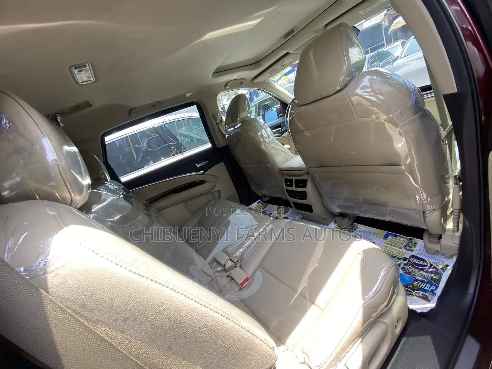 Acura MDX 2015 Red