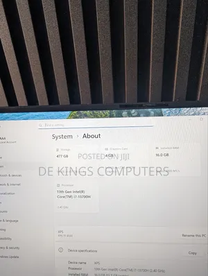 Laptop Dell XPS 15 9530 16GB Intel Core i7 SSD 512GB