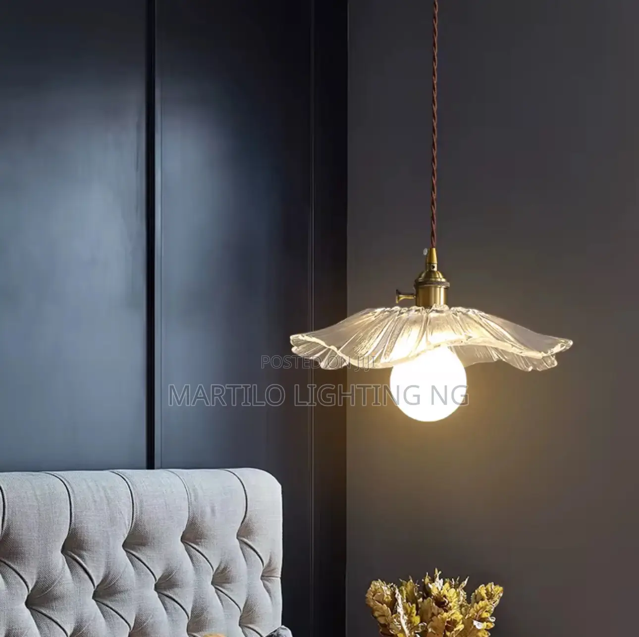 Modern Glass Pendant