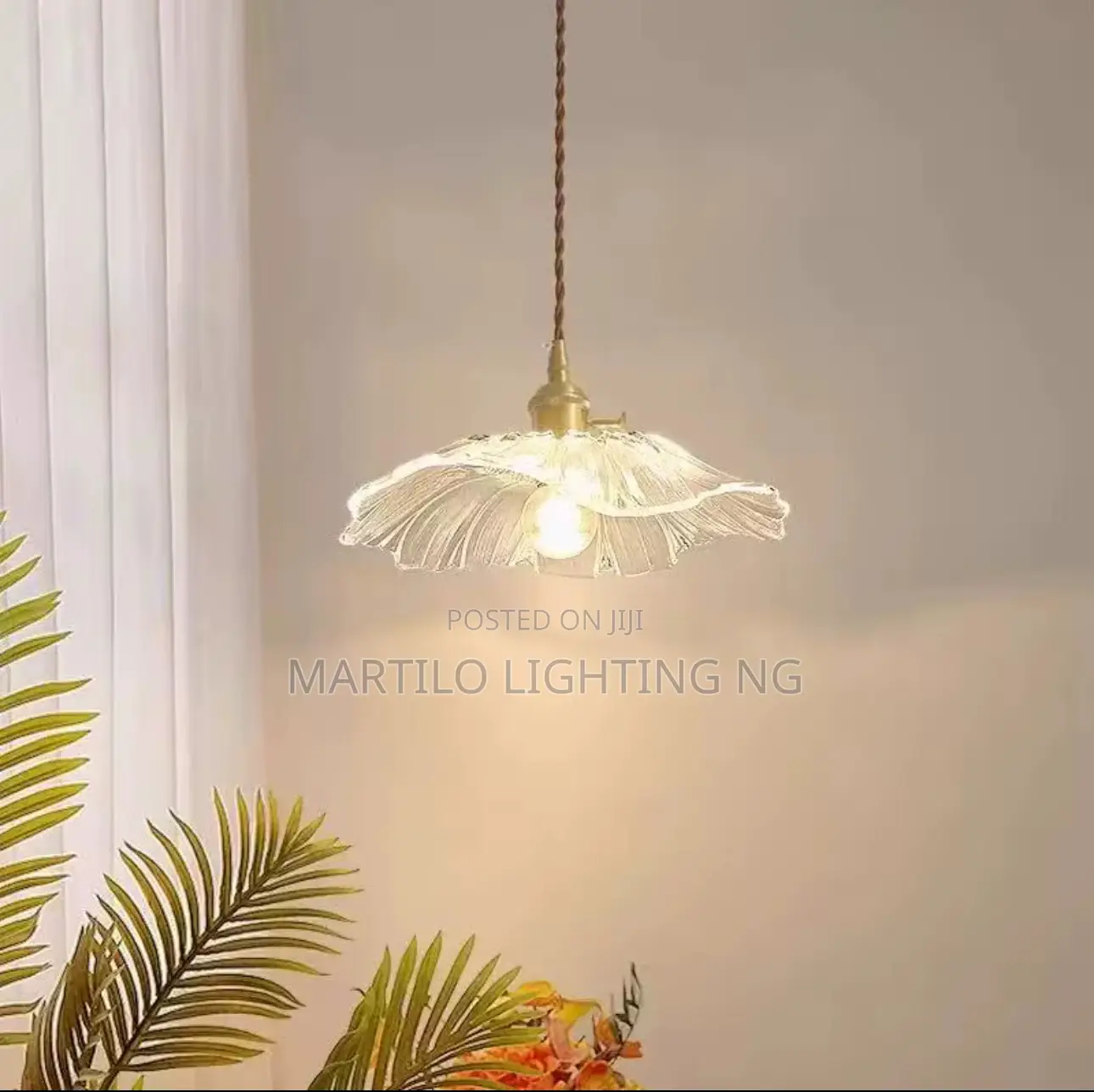 Glass Drop Light Unique and Beautiful