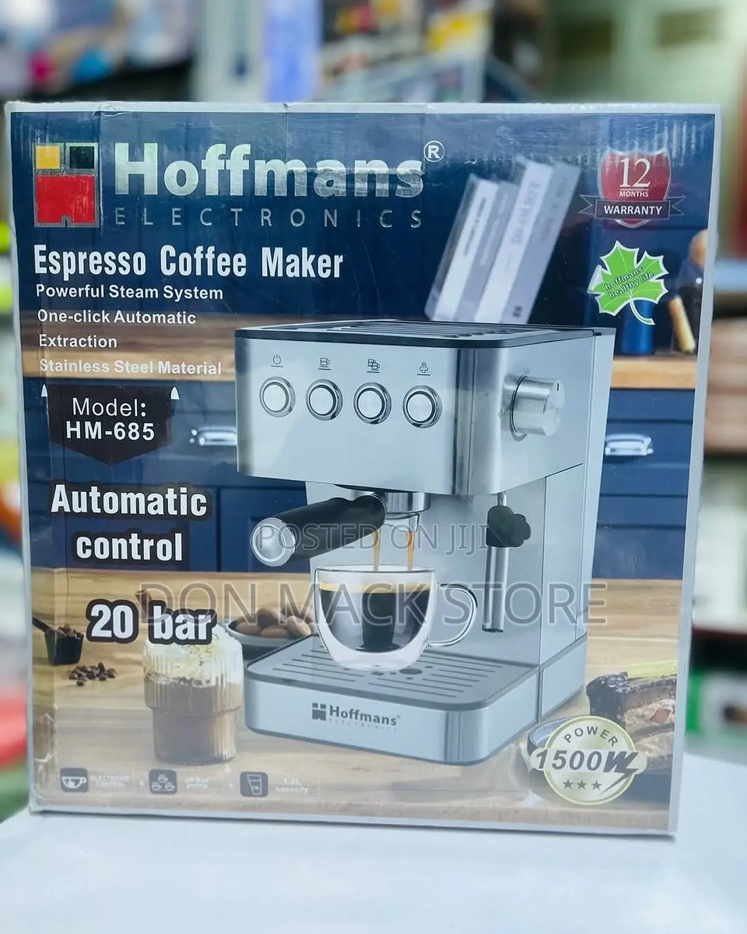 Hoffman's Coffee Expresso Machine