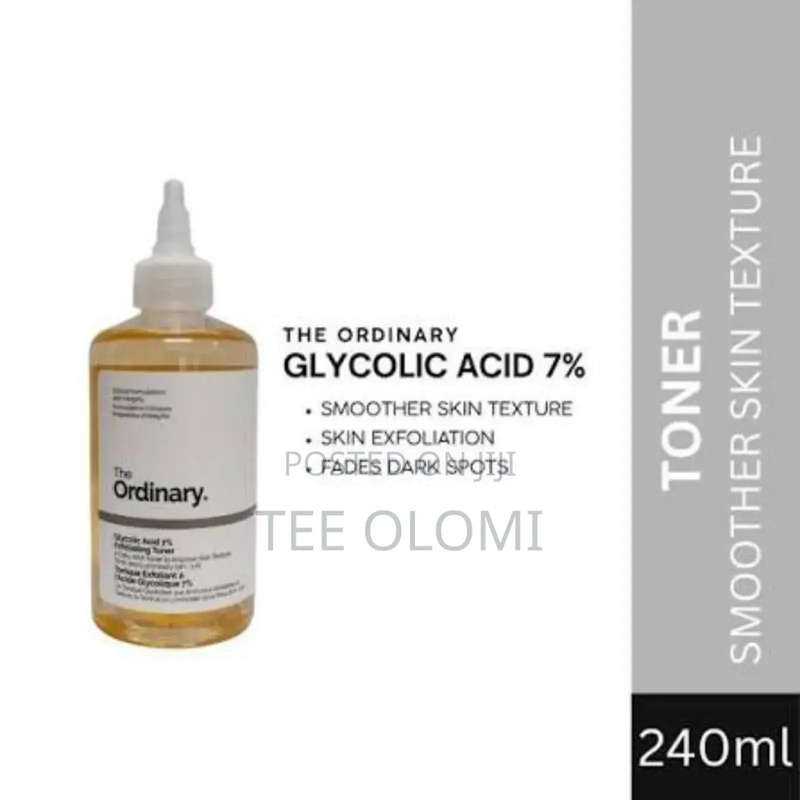 Glycolic Acid 7% Toning Solution, 240ml