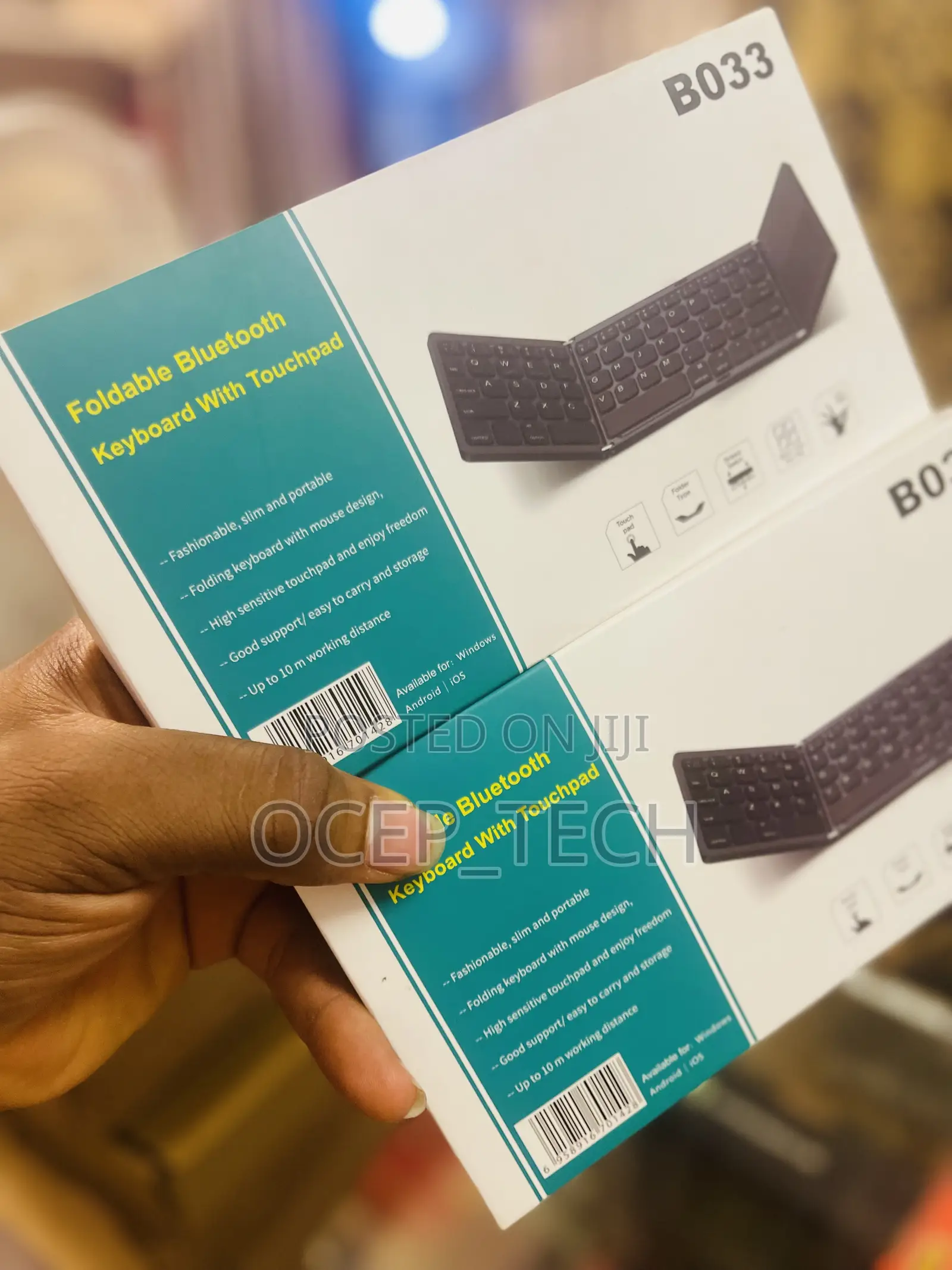 Rechargeable Foldable Keyboard