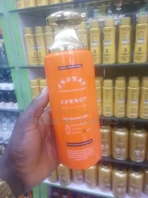 Clinically Proven Formula Snonas Whitening Body Lotion Carrot Eclairci