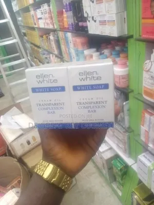 Ellen White White Soap Cream Oil Transparent Complexion Bar