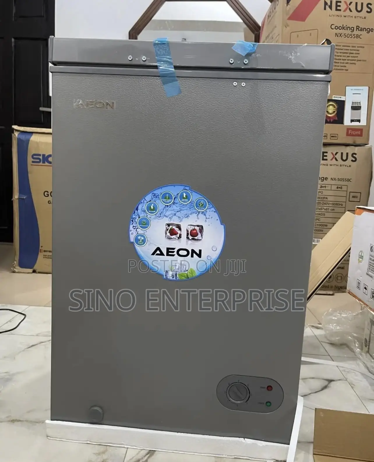 Aeon Freezer 102l R600a Sd Grey Acf100gk