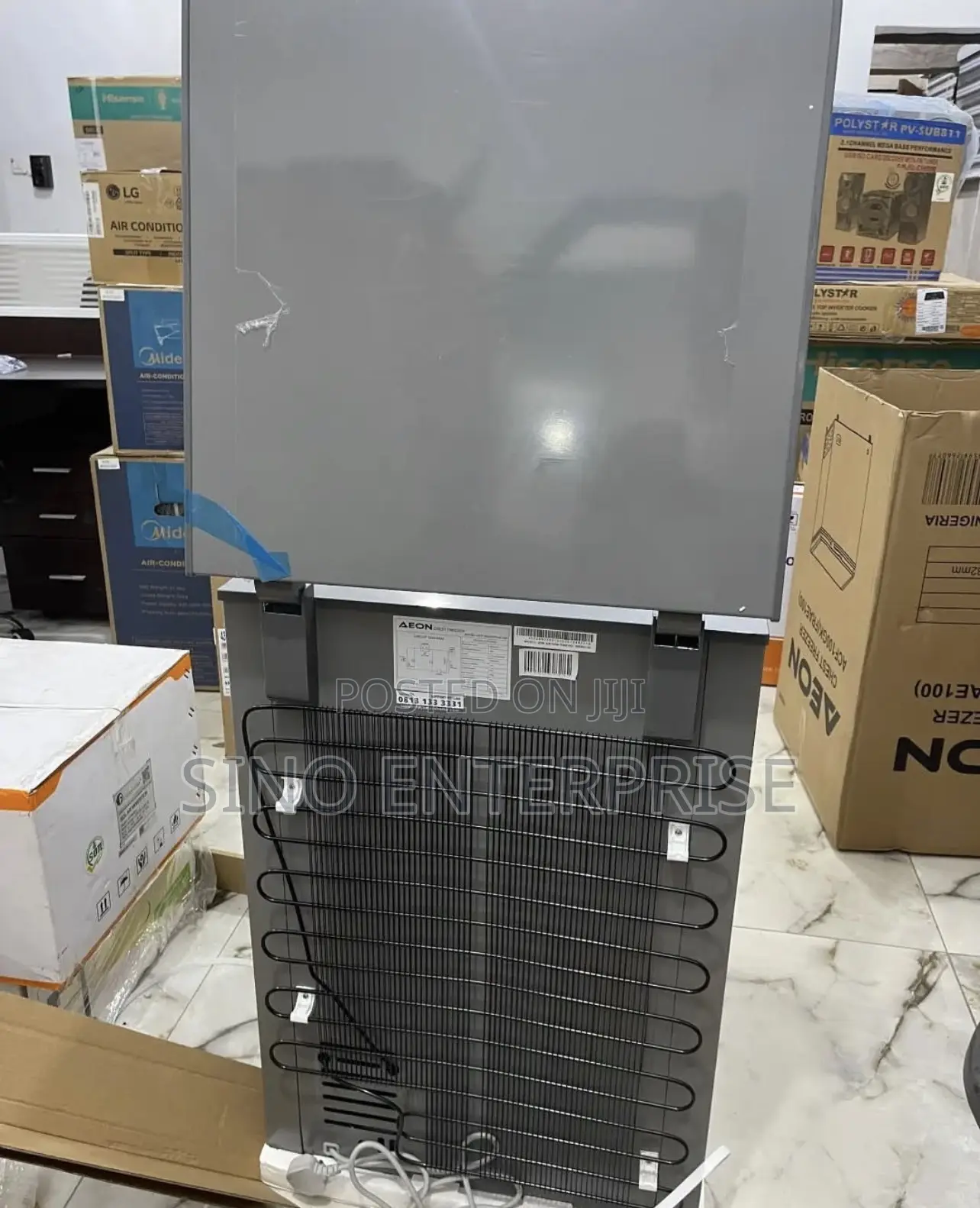 Aeon Freezer 102l R600a Sd Grey Acf100gk