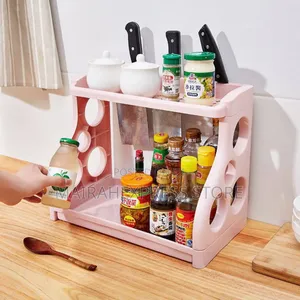 Double-Layer Kitchen Storage Rack .
Knife /Spice Organizer Rack 2st2r