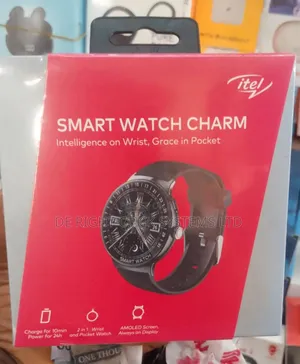 Itel Charm Isw-N9 2-in-1 Wrist Pocket Smart Watch Detachable Design