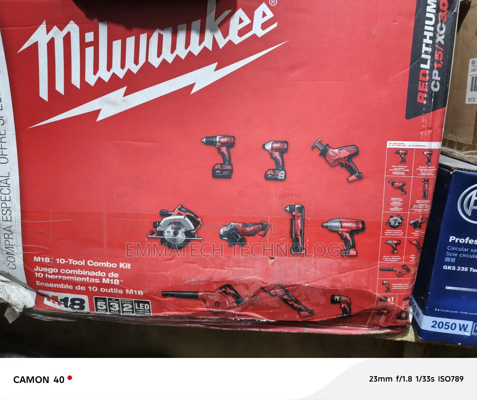 10 in 1 Cordless Powerful Tools Machine