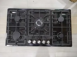 5 Burner Cabinet Gas Cooker