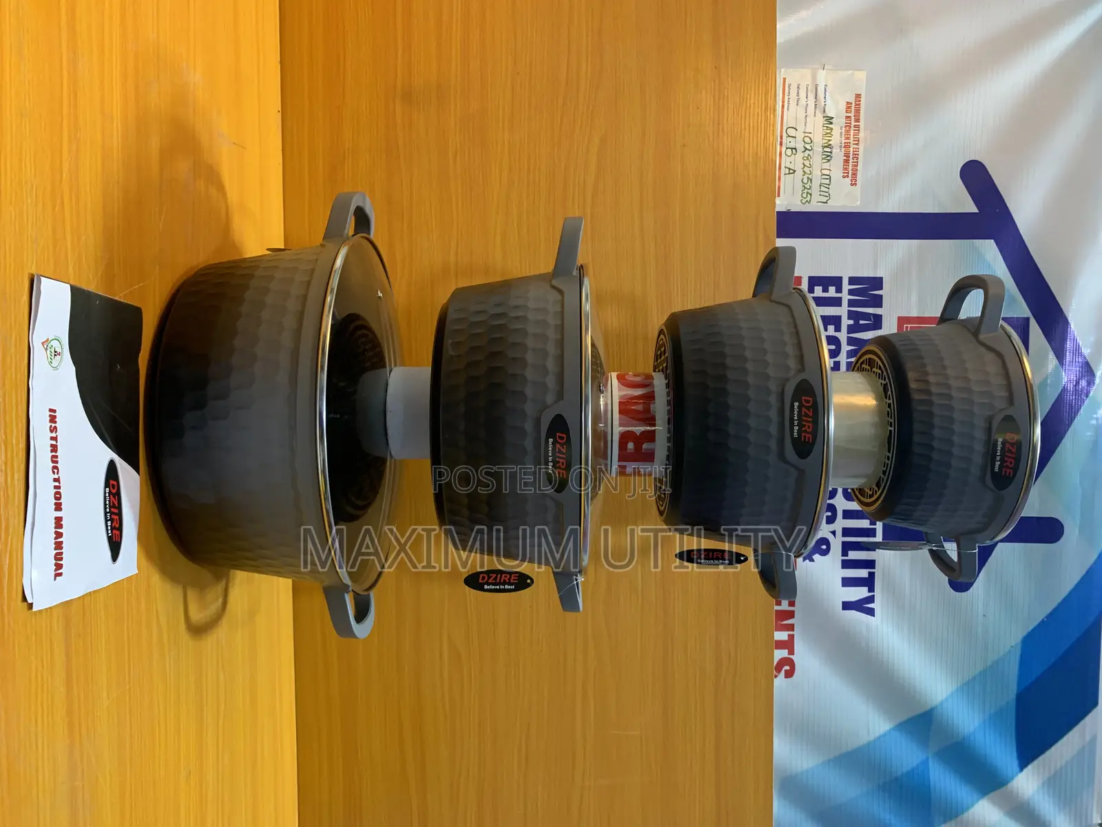 Dzire Four Pieces Cookware Set